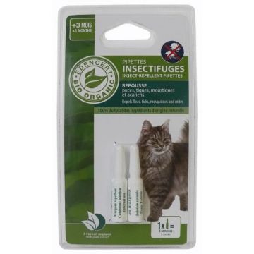 Pipeta insectifuga BIO, pisici, 2 x 0.6 ml ieftin