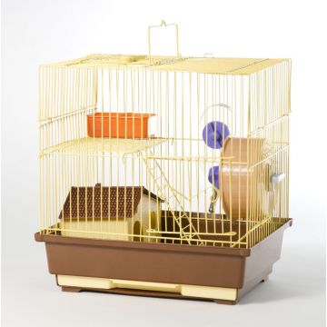 Cusca Hamsteri, 1 etaj, 30x23x31 cm de firma originala