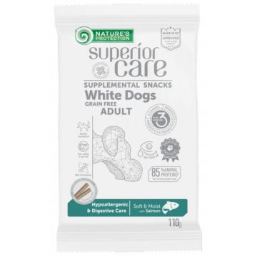 Nature's Protection Dog Snack Superior Care Hypoallergenic & Digestive Care with Salmon, 110 g de firma originala