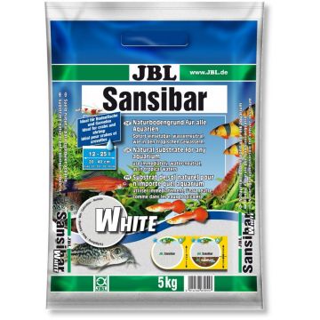 Nisip natural JBL Sansibar WHITE 5 kg de firma original