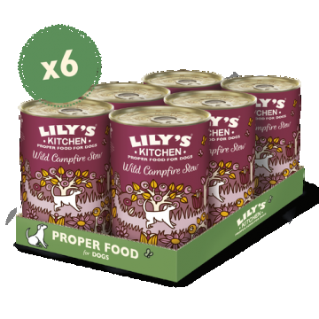 Lily's Kitchen For Dogs Wild Campfire Stew 6x400 g