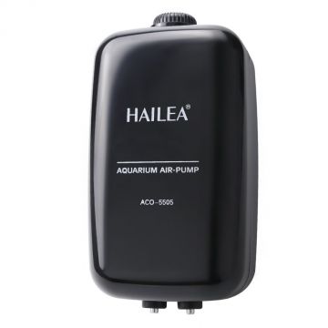Pompa aer Hailea super silent ACO-5505, 5.5L/min ieftina