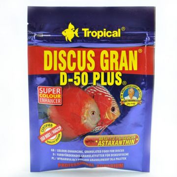 Tropical Discus Grant D-50 Plus, 20 g/ Plic ieftina