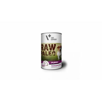Raw Paleo, hrana umeda pentru Puppy, Miel 400 g la reducere