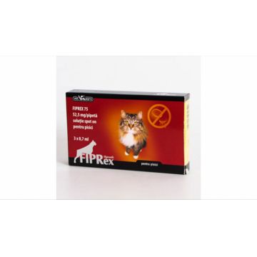 Fiprex pentru pisici - 3 pipete Antiparazitare la reducere