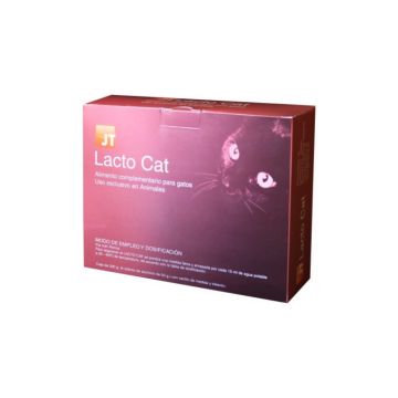 JT- LACTO CAT Lapte praf pentru pisici 4 x 50 grame - Biberon + tetine incluse ieftin