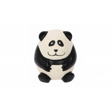 Jucarie panda din latex alb negru, Mon Petit Ami, 8 cm