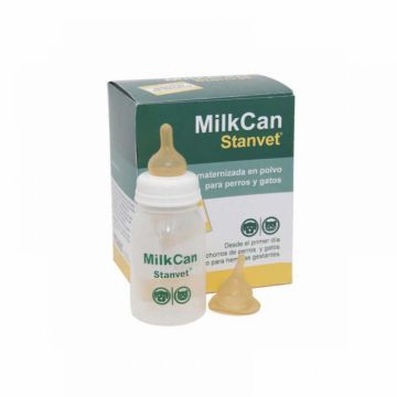 MILK CAN - Lapte praf pentru caini si pisici 400 g + Biberon Cadou ieftin