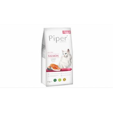 Piper Adult Cat hrana uscata sterilizate, somon, 3 kg la reducere