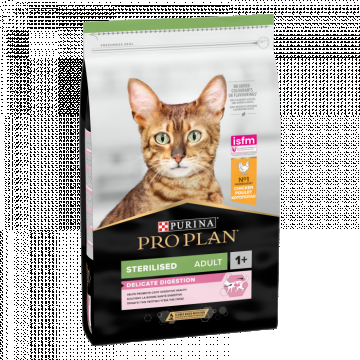 Pro Plan OptiDigest Cat Sterilised Adult Chicken, 1.5 kg la reducere
