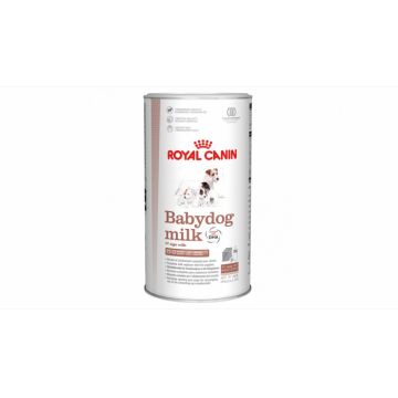 Royal Canin Babydog Milk, Lapte praf pentru catei, biberon si tetina inclusa - 400 g ieftin