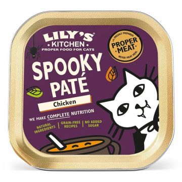 Lily's Kitchen Halloween Chicken Dinner for Cats, 85 g
