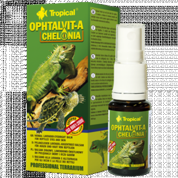 OPHTALVIT-A CHELONIA ingrijirea pielii si a ochilor reptilelor Tropical, 15 ml de firma original