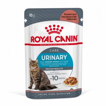 Royal Canin Urinary Care In Gravy, 12 Plicuri x 85 g la reducere