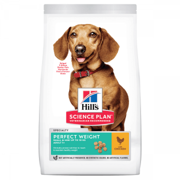 Hill's SP Canine Adult Perfect Weight Small & Miniature Pui, 1.5 Kg