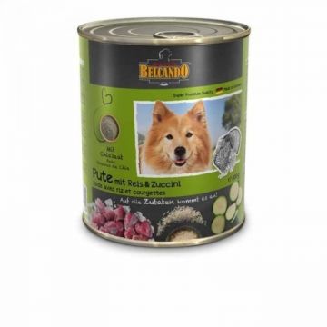 Belcando Dog, Curcan, Orez & Dovlecei, 400 g