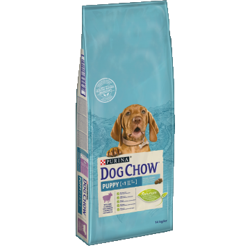 DOG CHOW Junior, Talie Medie, Miel, 14 kg