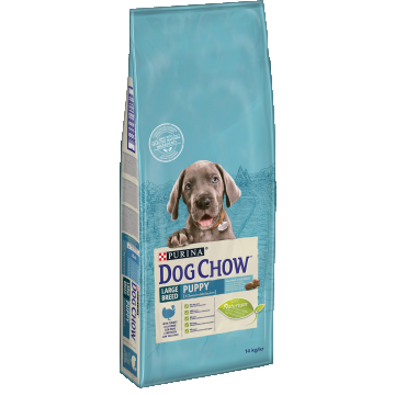 DOG CHOW Junior, Talie Mare, Curcan, 14 kg