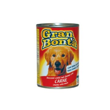 Gran Bonta Dog Carne Conserva, 1,23 kg de firma originala