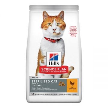 Hill's Science Plan Feline Adult Sterilised Chicken, 1.5 kg