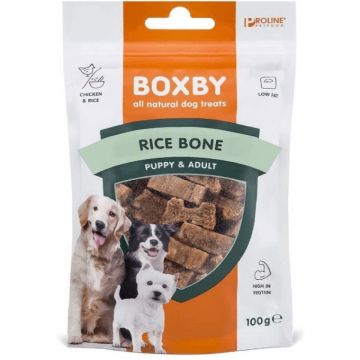 Proline Dog Boxby Rice Bone, 100 g ieftina