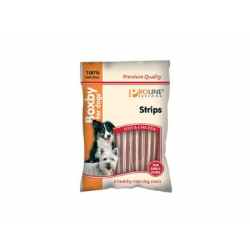 Proline Dog Boxby Strips 100g ieftina