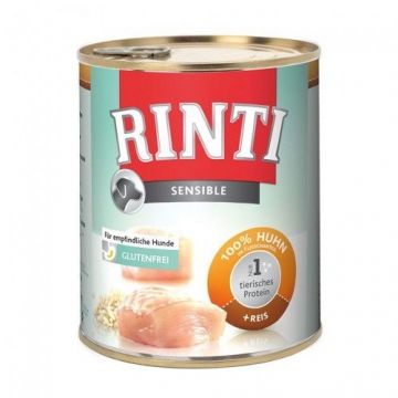 Rinti Sensible Pui si Orez, 800 g