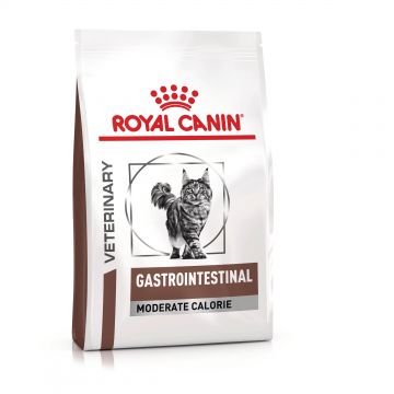 ROYAL CANIN Gastrointestinal Moderate Calorie, dieta veterinara pisici, sistem digestiv, 4 kg