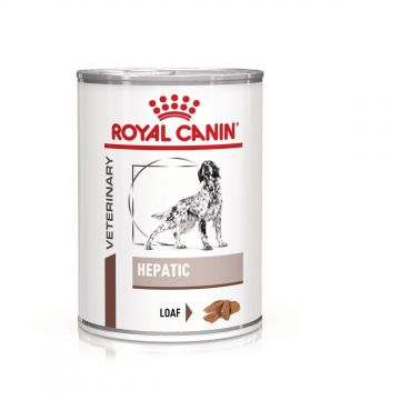 ROYAL CANIN Hepatic, XS-XL, dieta veterinara, conserva hrana umeda caini, suport hepatic, (pate), 420 g