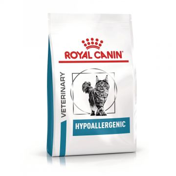 ROYAL CANIN Hypoallergenic, dieta veterinara pisici, alergii alimentare, 2.5 kg