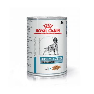 Royal Canin Sensitivity Control Pui si Orez, 410 g la reducere