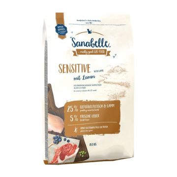 Sanabelle Sensitive cu miel, 10 kg la reducere