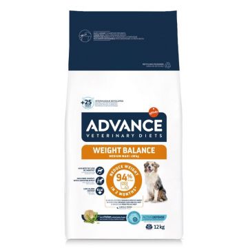 Advance Veterinary Diets Dog Weight Balance Medium - Maxi, 12 kg