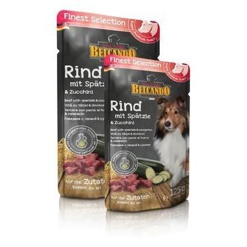 Belcando Dog, Vita, Taitei & Dovlecei, 125 g de firma originala