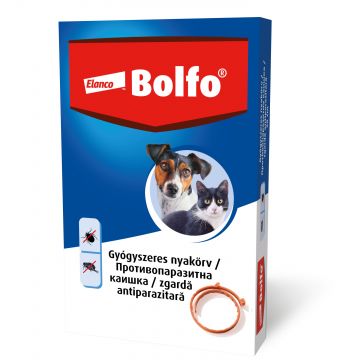 Bolfo Zgarda Antiparazitara Pisica & Caine, 38 cm