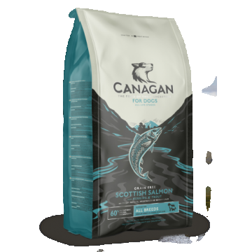 Canagan Dog Scottish Salmon, 12 kg la reducere