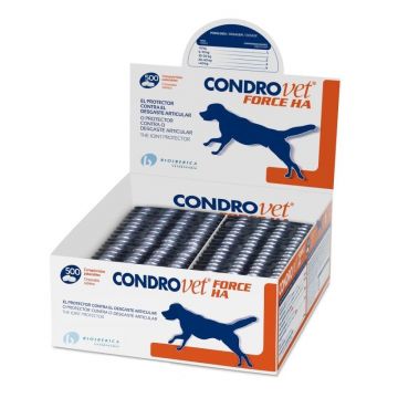 Condrovet Force HA, 500 comprimate la reducere