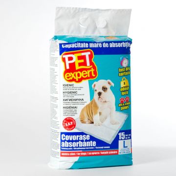 Covorase Absorbante Pet Expert 15 bucati de firma original