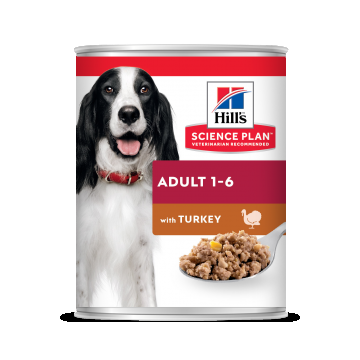 Hill's Science Plan Canine Adult Turkey, 370 g la reducere