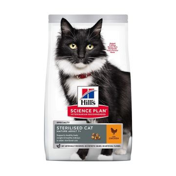 Hill's Science Plan Feline Mature Sterilised Chicken, 3 kg