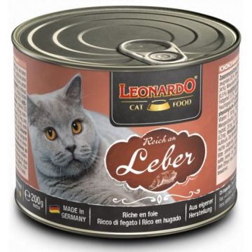 Hrana umeda pisici, Leonardo Ficat, 200 g Hrana umeda pisici, Leonardo Ficat, 200 g