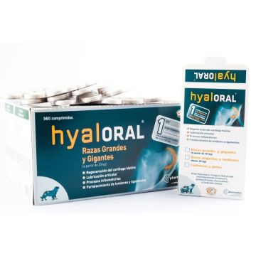 Hyaloral Large Breed 12 tablete/blister de firma original