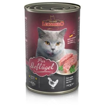 Leonardo Cat Cons Pasare, 400 g de firma originala