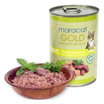 Maracat Gold Pui si Inima, 400 g