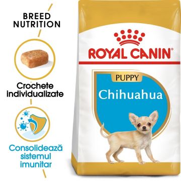 Royal Canin Chihuahua Puppy hrana uscata caine junior la reducere