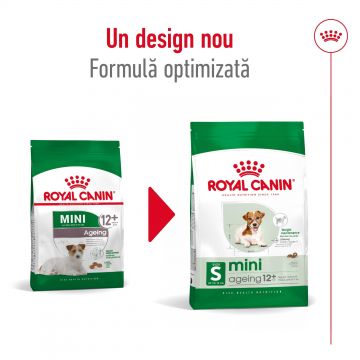 Royal Canin Mini Ageing 12+ hrana uscata caine senior, 1.5 kg la reducere