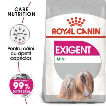 Royal Canin Mini Exigent hrana uscata caine, apetit capricios
