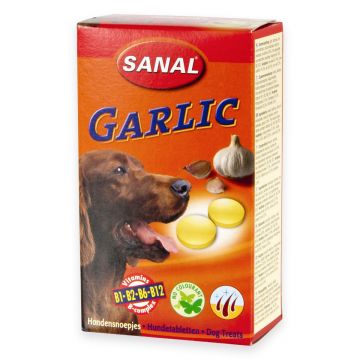 Sanal Dog Garlic 100 tablete de firma originala