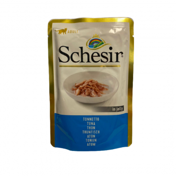 Schesir Cat Tuna in Jelly, plic, 85 g de firma originala