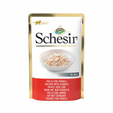 Schesir Pisica, Pui Biban, plic 85 g Schesir Pisica, Pui Biban, plic 85 g